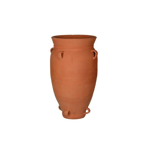 Uzun Formlu Modern Terracotta Bahçe Saksısı