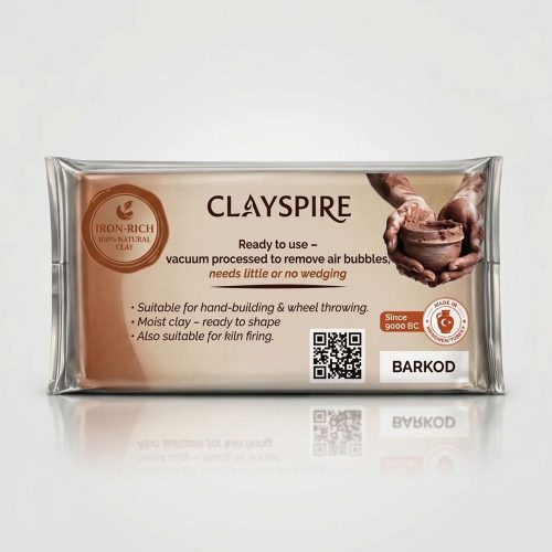 Clayspire Doğal Nemli Seramik Kili