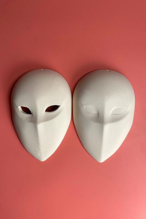 Mask v2 Bisküvi Seramik - 10'lu Set