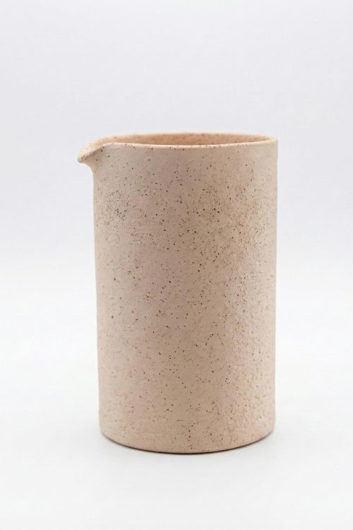 10 Parça Modern Stoneware Sürahi Seti - Bisküvi