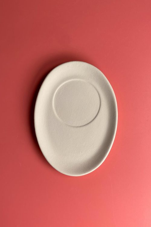 10 Parça Seramik Oval Sunum Tabağı Seti